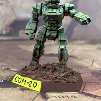 Battletech COM-2D Commando by Tennant Reed