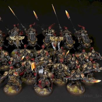 Adeptus Custodes Shadowkeepers army by ivan_tashun