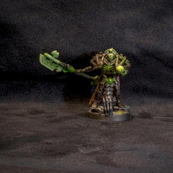 Necron Overlord with Resurrection Orb Conversion by Poepoe