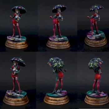 Umbrella girl by Sadziu