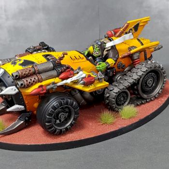 Orks Megatrakk Scrapjet by -Zorg-