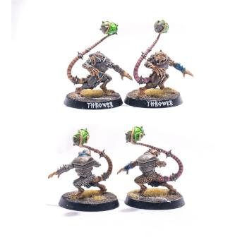Blood Bowl Skaven Team Throwers by Poepoe