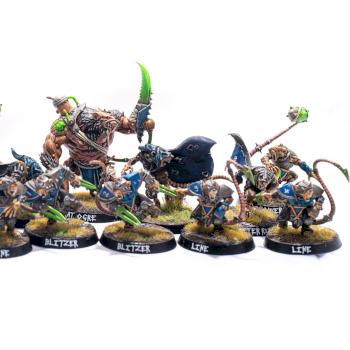 Blood Bowl Skaven Team by Poepoe