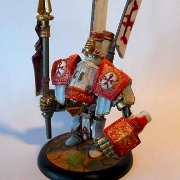 Warmachine: Menoth Heavy Warjack by Santipiper