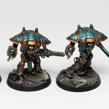 Adeptus Titanicus 3 Imperial Knights by Jambot