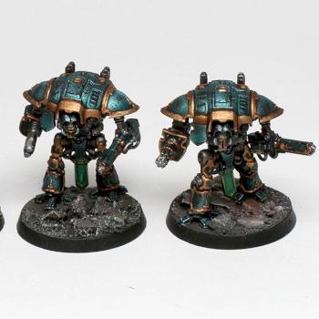 Adeptus Titanicus 3 Imperial Knights by Jambot