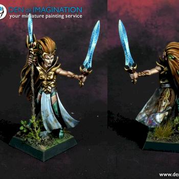 Custom made Handmaiden for the Everqueen by DEN of IMAGINATION