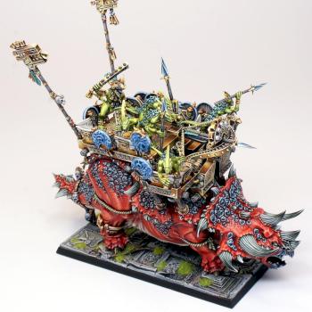 Warhammer Lizardmen Stegadon by Maranith
