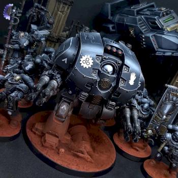 Iron Hand Dreadnought Leviathan by Pelik