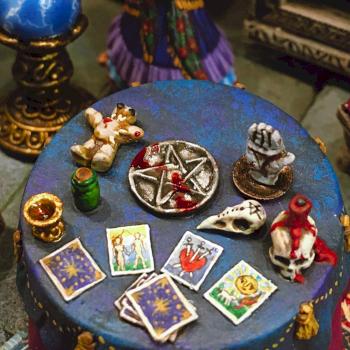 Gypsy Soothsayer's workplace by Kazanceva
