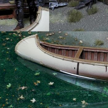 Turkey Hunter historical diorama by White Weasel Studio