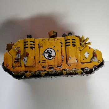 Imperial Fists Razorback by Priest_Caitlin