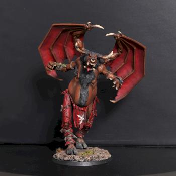 Warhammer Chaos Daemon Prince by kaiserdean