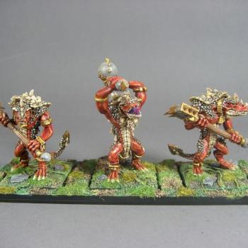 Warhammer Lizardmen Kroxigors by Maranith