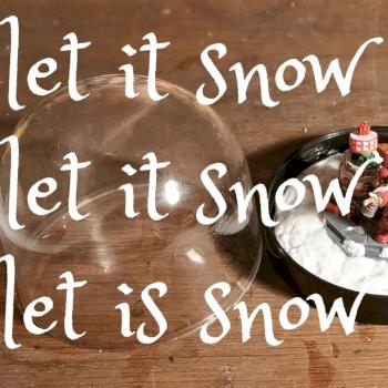 let it snow by 655 painting