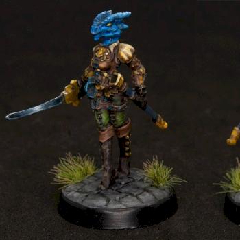 Dragonborn Rogue (Kitbash) by CocoRohan