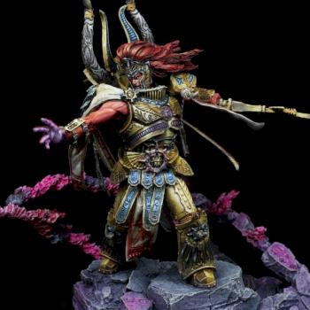 Magnus the Red, primarch of the Thousand Sons by White Weasel Studio