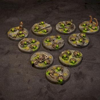 Necron Canoptek Scarabs by Poepoe