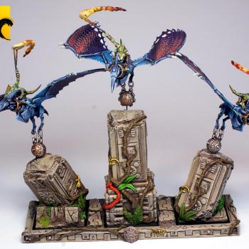 Warhammer Lizardmen Terradon Riders by Maranith