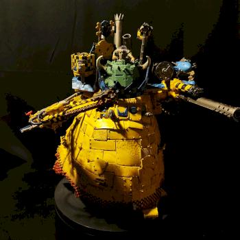 painting an orc stompa by 655 painting