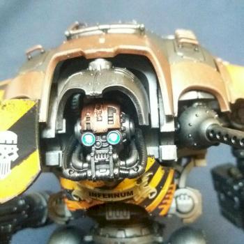 Iron Warriors chaos knight by dogparry