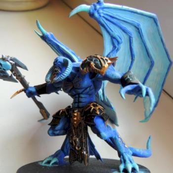 Daemon Prince of Tzeentch by Thurngaard