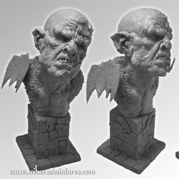 Ork bust by Scibor