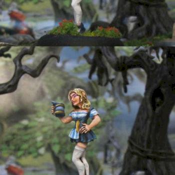 barmaid by Theminiaturepainter