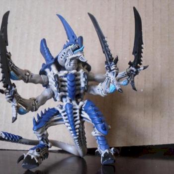 Magnetized Swarmlord 01 by TyranidPainter