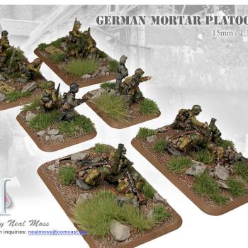 Flames of War - German Mortar Team - Commission Work by MFAAC
