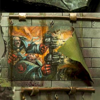 Inquisitor Coteaz - Fallen Temple diorama by Zoo Art Studio