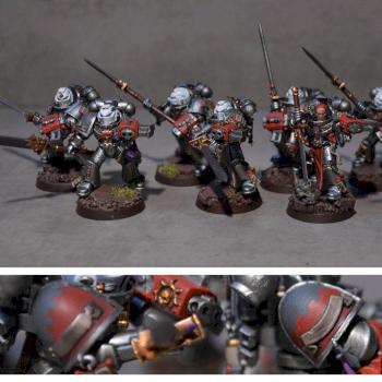Grey Knight Purifier Squad by bradshaw