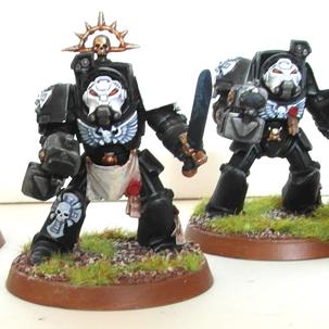Black templars Terminators by baddruck