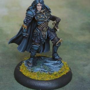 Male paladin by Theminiaturepainter