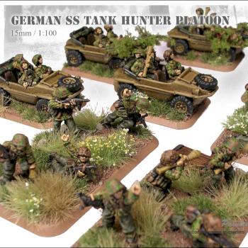 Flames of War - German Tank Hunter Platoon - Commission Work by MFAAC