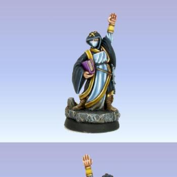 cleric priest by Theminiaturepainter