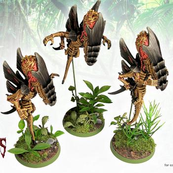 Converted Tyranid Zoanthropes by MFAAC