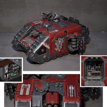 Grey Knight Land Raider Crusader by bradshaw