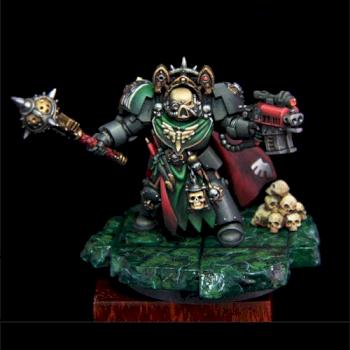 Dark Angels Terminator Chaplain by AkhRa