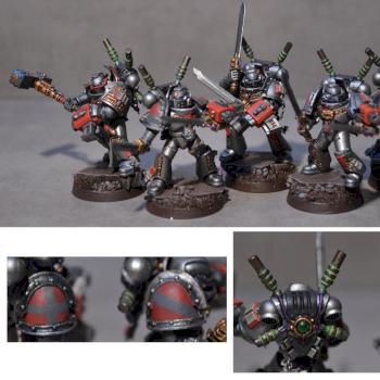 Grey Knight Interceptor Squad by bradshaw