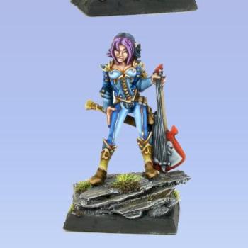astrid female bard by Theminiaturepainter