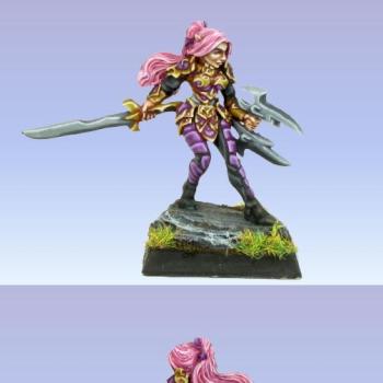 elf rogue by Theminiaturepainter