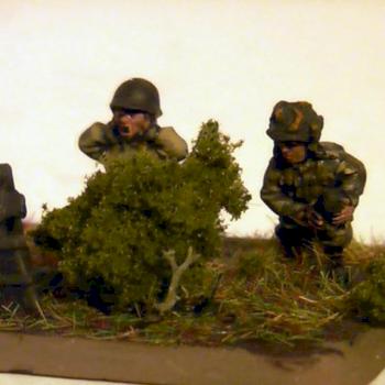 Flames Of War Open Fire! US Para's Mortar by Daston