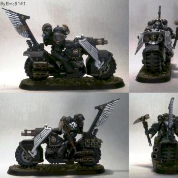 Ravenwing Black Knight with Grenade Launcher by Elmo9141