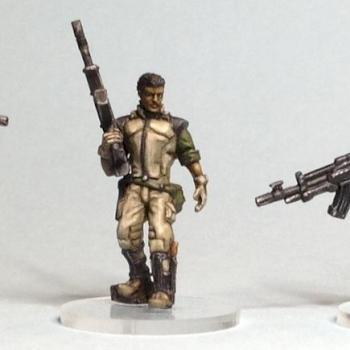 Infinity Haqqislam Light Infantry by Alm4c