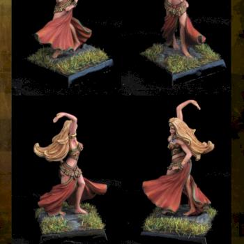 Nalani, Dancing Girl by belminiart