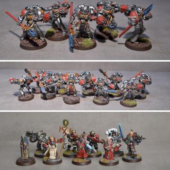 Grey Knight 3000 point army by bradshaw