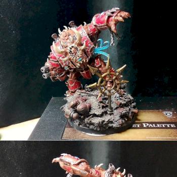 Hellbrute on wartorn rubble by tedkoob