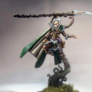 elf druid by Theminiaturepainter