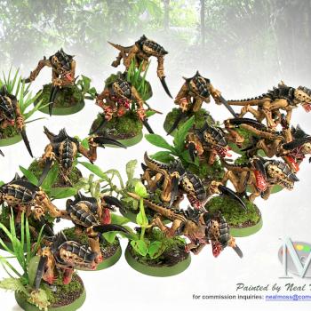 Tyranid Hormagants by MFAAC